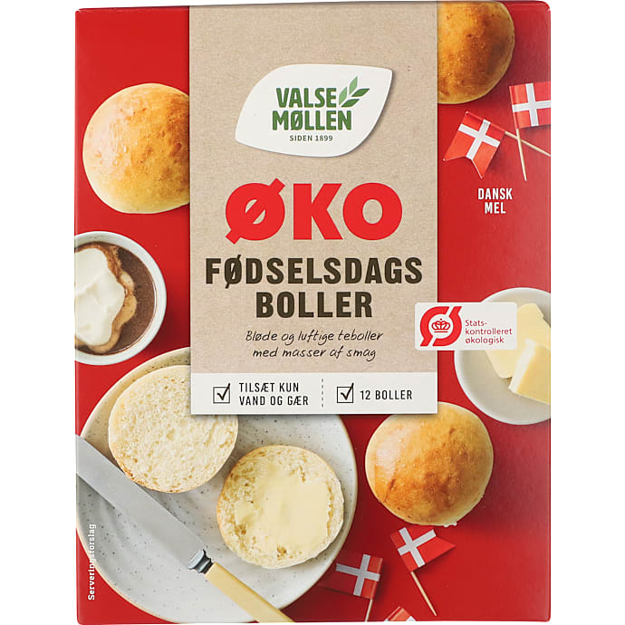 Fødselsdagsboller øko