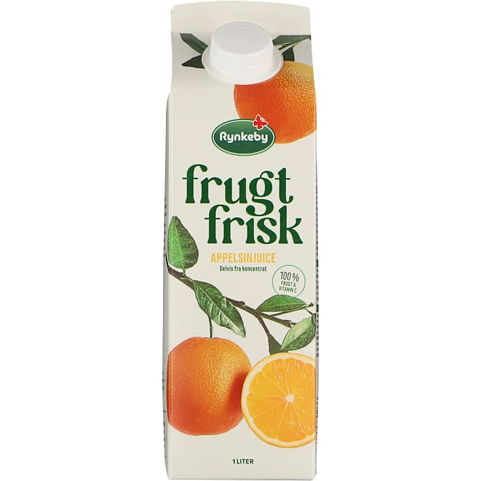 Rynkeby Appelsinjuice fra koncentrat 1 L