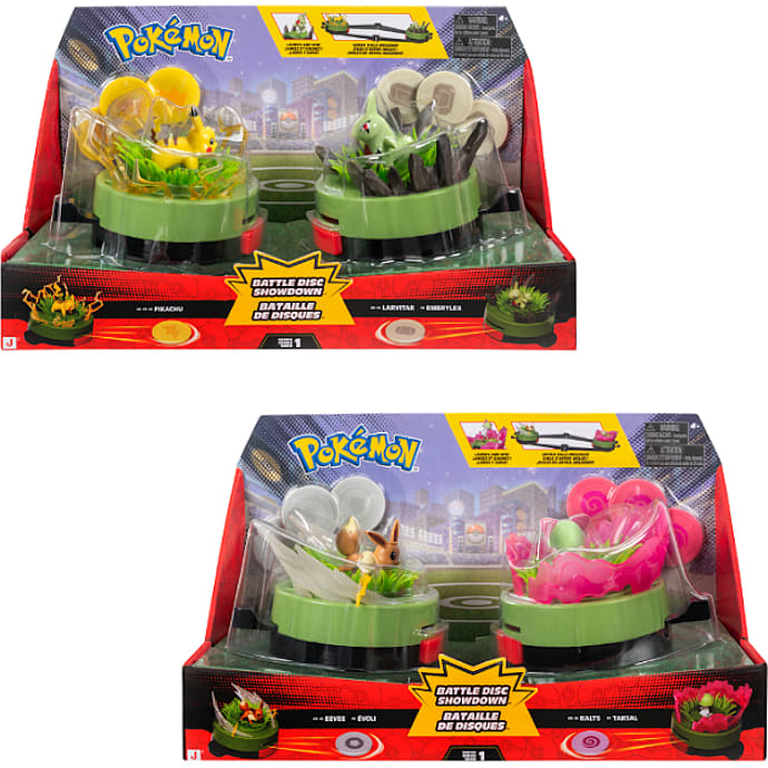 Pokémon Battle Disc Showdown legesæt - flere varianter - assorteret