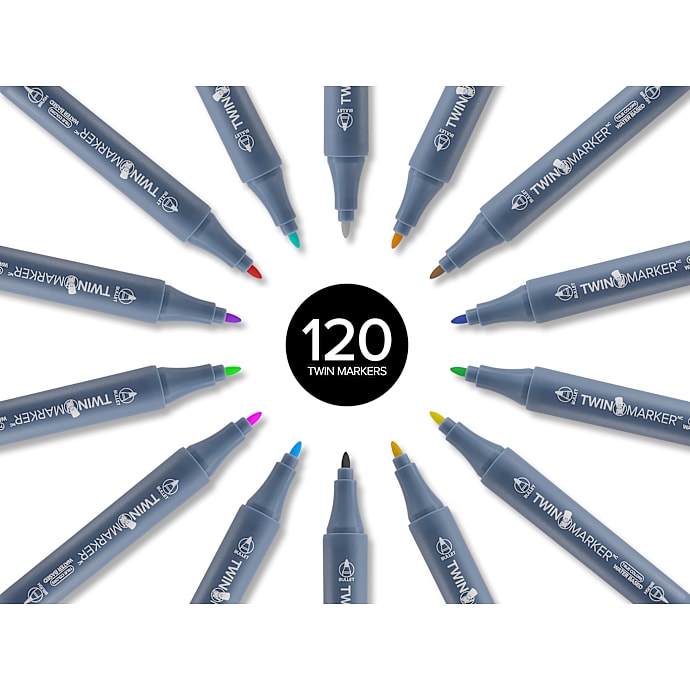 DanPen Junior Junior Twinmarkers 120 stk