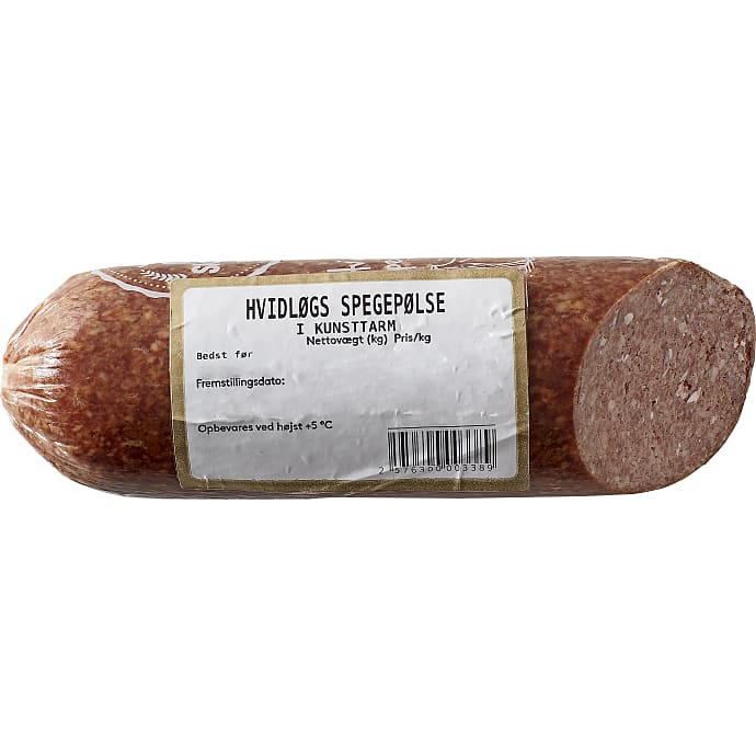 Eget pølsemageri Hvidløgsspegepølse