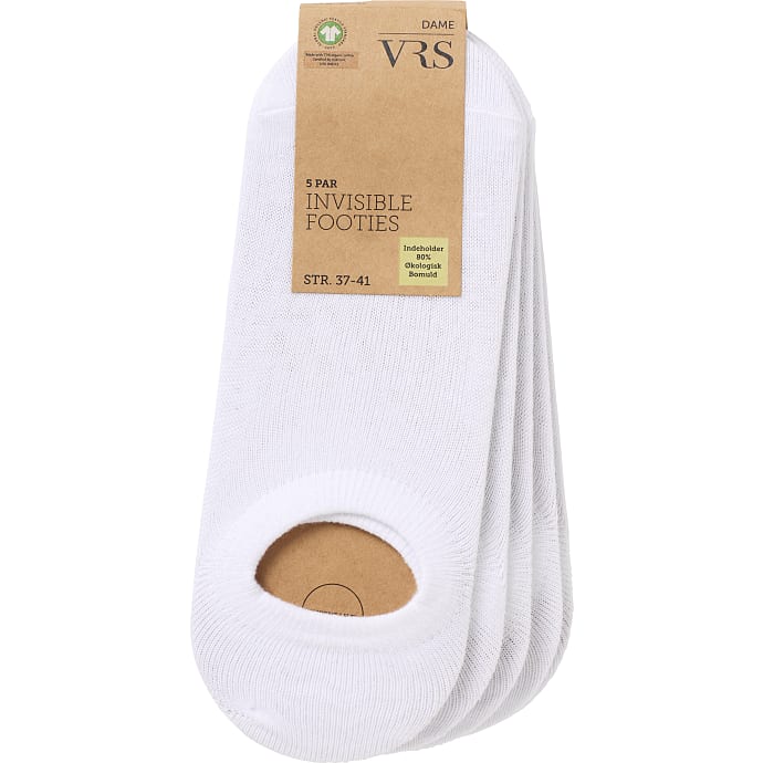 VRS Dame Invisible Strømper 5-pak Onesize