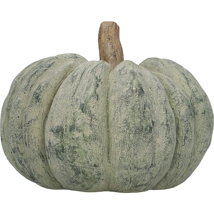 Stor keramikgræskar H: 22 cm - flere varianter - assorteret