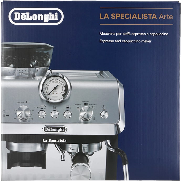 De'Longhi La Specialista Arte espressomaskine EC9155.MB - sølv