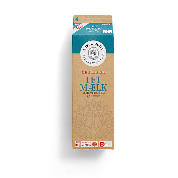 Letmælk 1,5% fedt øko