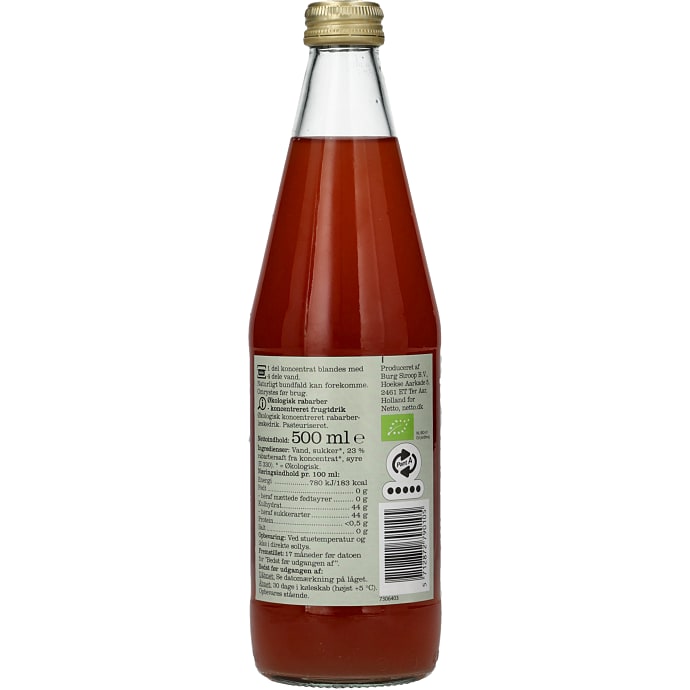 ØGO Rabarbersaft til opblanding øko 2,5 L