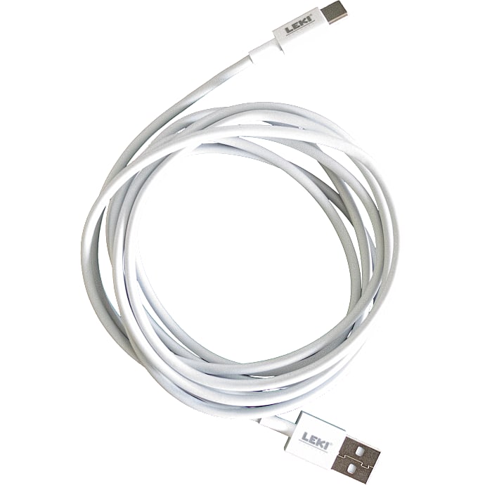Leki ladekabel 2 meter - hvid