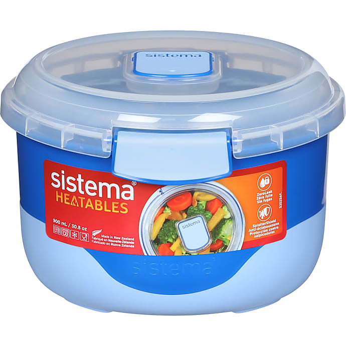 Sistema rund heatables - 900 ml - flere varianter - assorteret