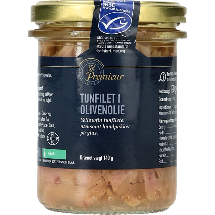 Premieur Tunfilet i Olivenolie