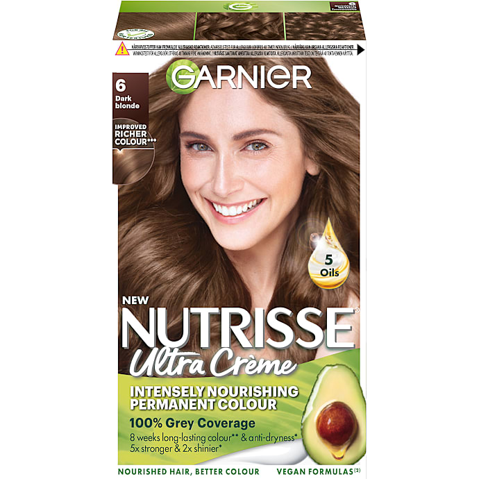 Intensely Nourishing permanent hårfarve 6.0 Dark Blonde m. olier