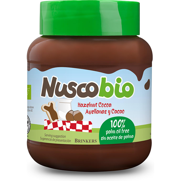 Nuscobio Smørepålæg hasselnødder og chokolade