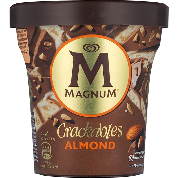 Magnum Flødeis Vanilje, Mandel og Chokolade