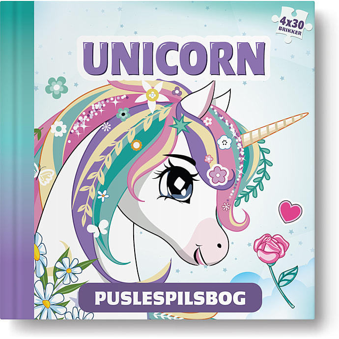 1Concept Unicorn Puslespilsbog