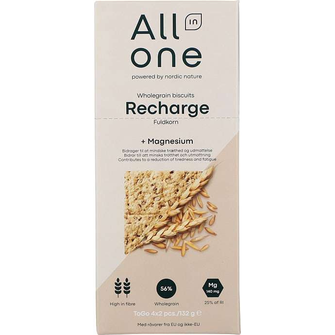 Karen Volf Fuldkornskiks m. Hørfro og Solsikkekerner 132 g