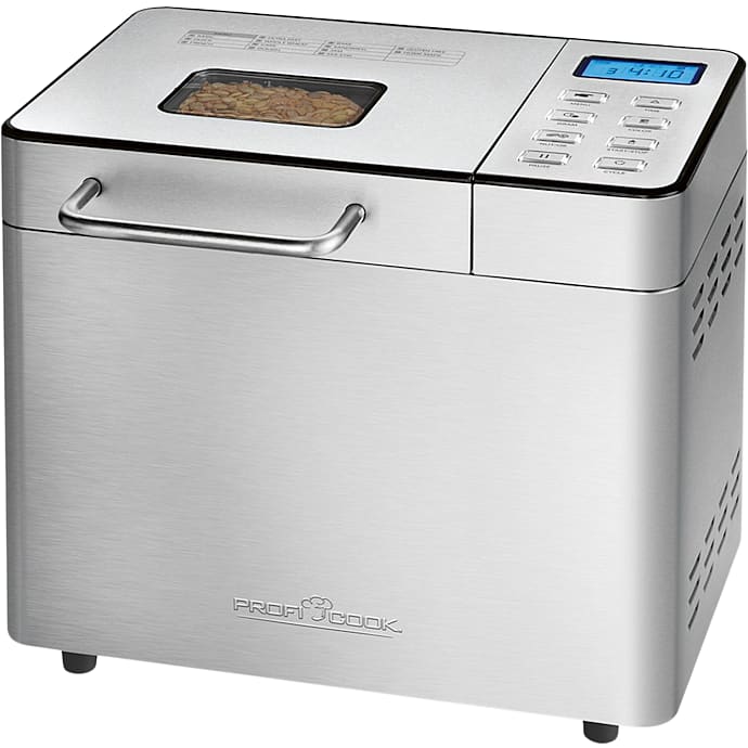 ProfiCook bagemaskine PC-BBA1282 sølv