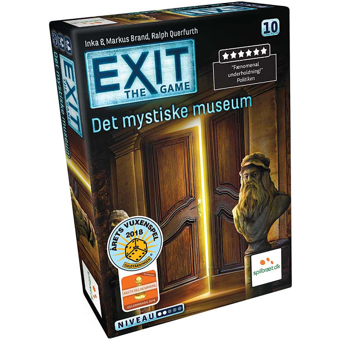 Spilbræt.dk EXIT Det Mystiske Museum