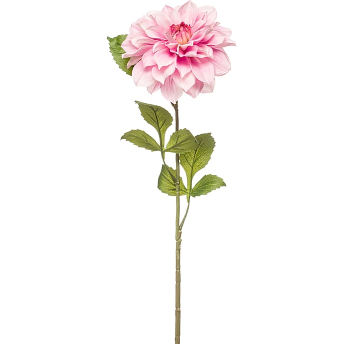 Kunstig blomsterstilk Dahlia - lyselilla