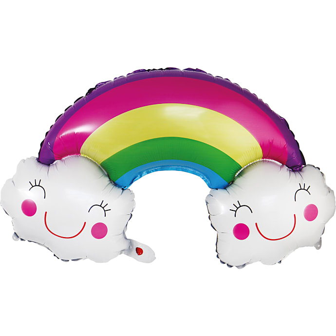 Salling Folieballon Regnbue 40 cm