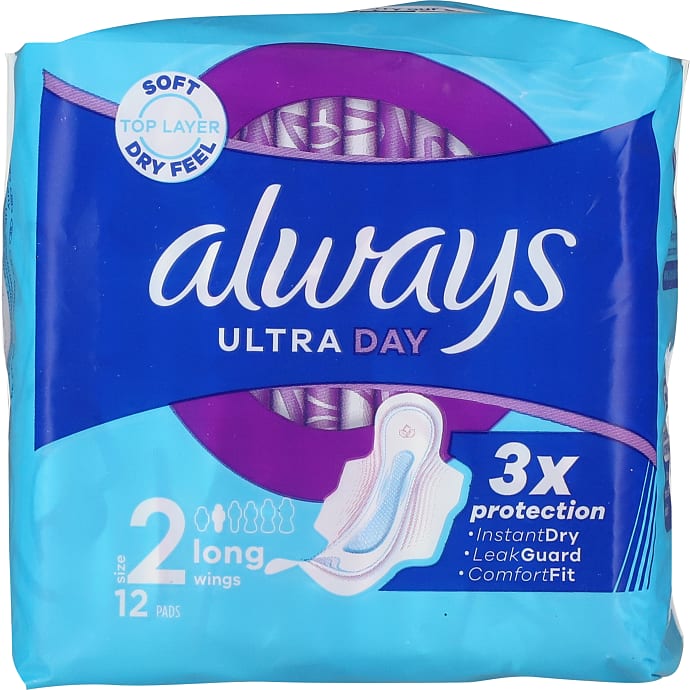 Always Bind m. vinger ekstra lange 12 stk