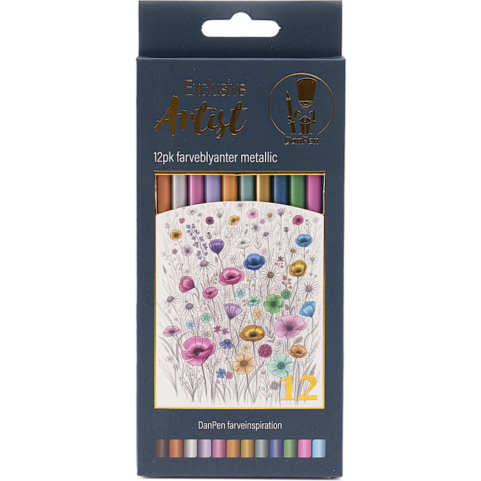 Danpen Artist Metallic Farveblyanter