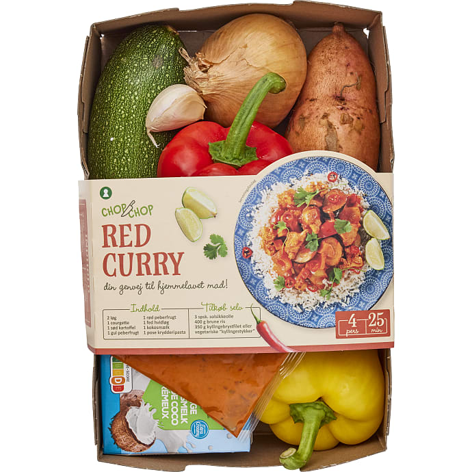 Chop Chop Red Curry meal kit