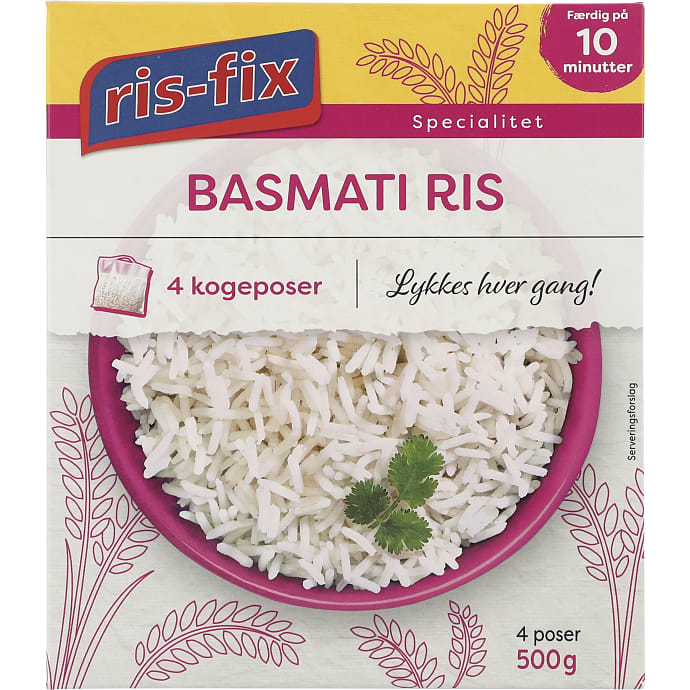 Basmatiris i kogepose