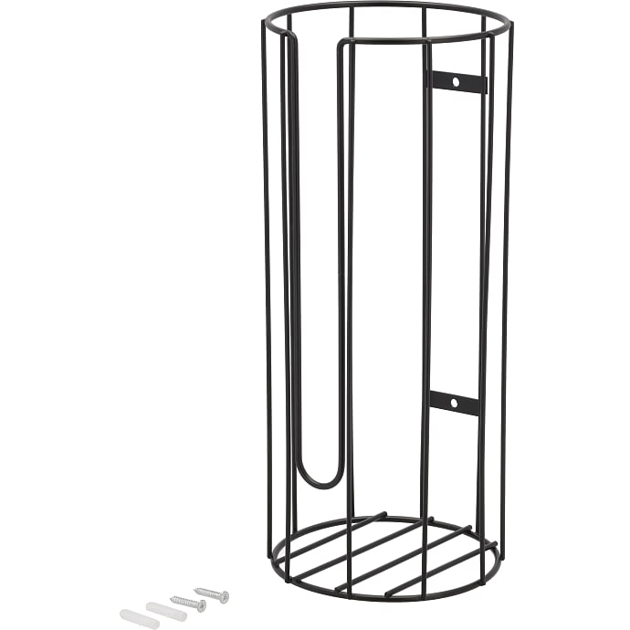 Salling toiletrulleholder - sort