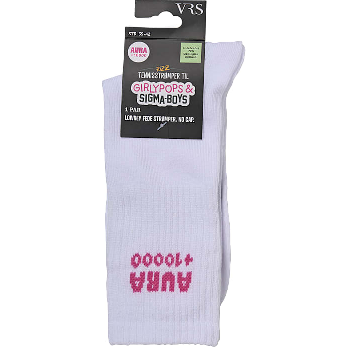 VRS Woman Tennisstrømper str. 35/38 Hvid