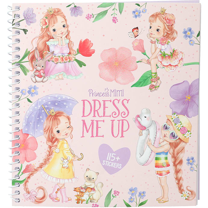 Princess Mimi Dress Me Up Stickerbog