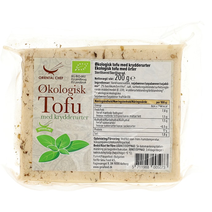 Tofu m. krydderurter øko