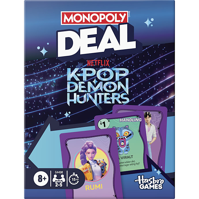 Monopoly Deal KPop Demon Hunters – produktbillede