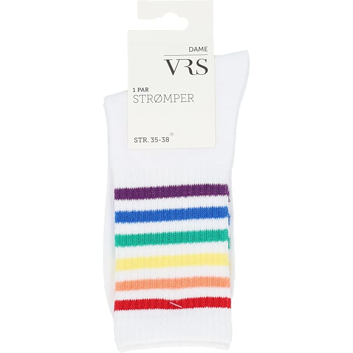 VRS Woman Tennisstrømper str. 35/38 Stribet