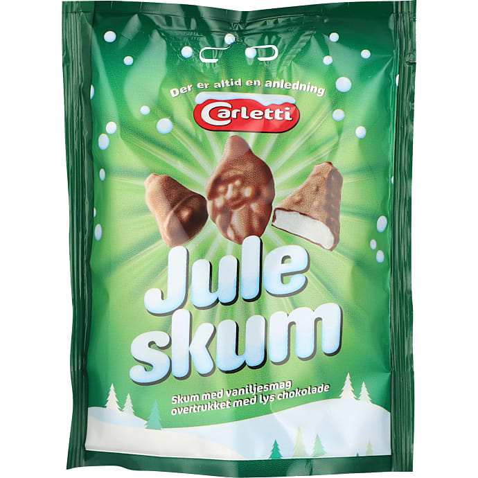 Juleskum m. lys chokolade