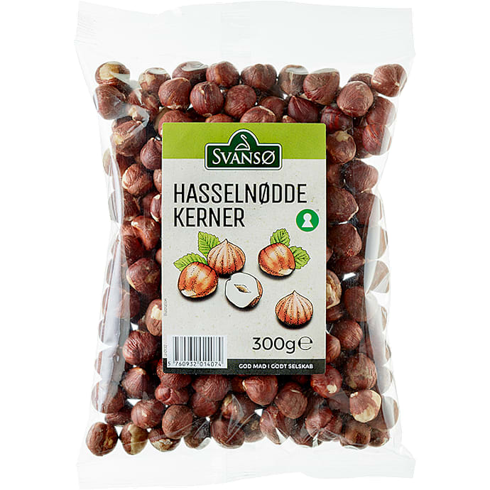 Hasselnøddekerner