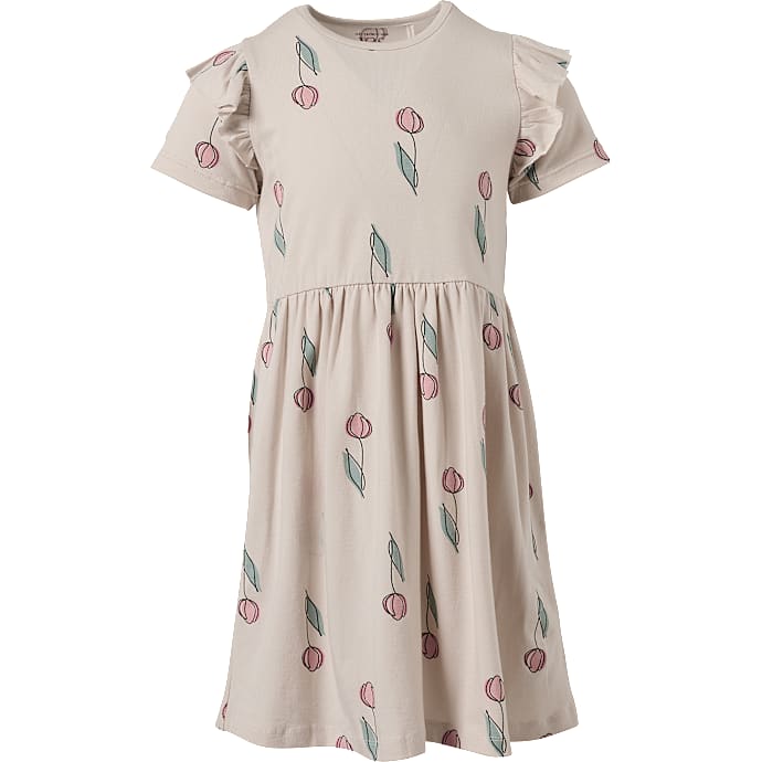 VRS børne kjole str. 98/104 - beige