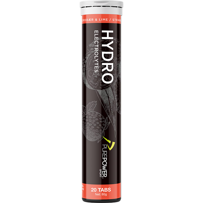 Hydrotabs m. jordbær- og limesmag