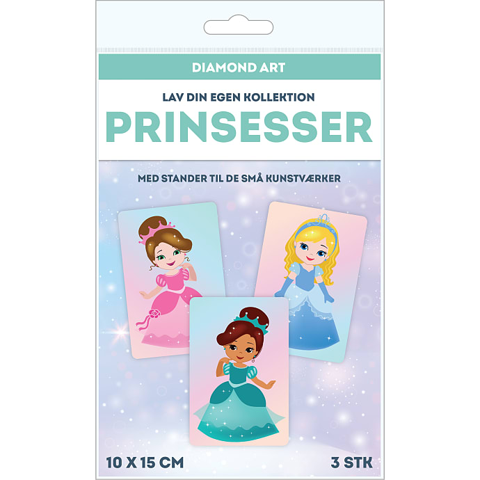Diamond Art - billede prinsesser