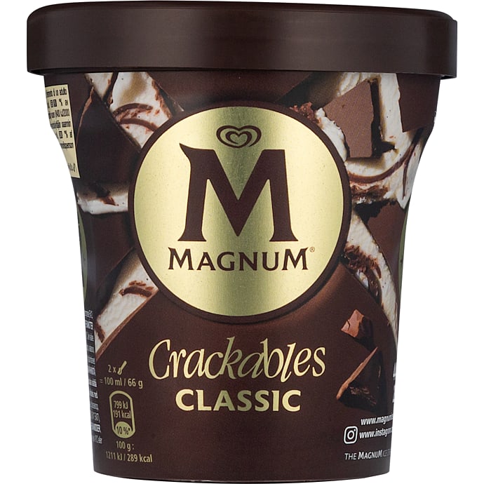 Flødeis m. vanilje og mælkechokolade