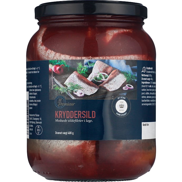 Premieur Kryddersild i fileter 400 g