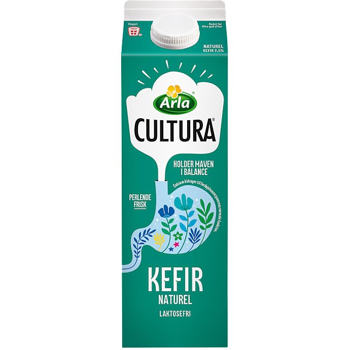 Kefir naturel 2,5% fedt laktosefri