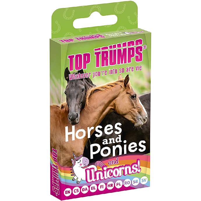 Top Trumps Horses og Unicorns kortspil – produktbillede