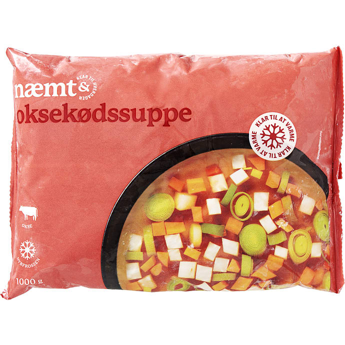Det hurtige køkken Oksekødsuppe