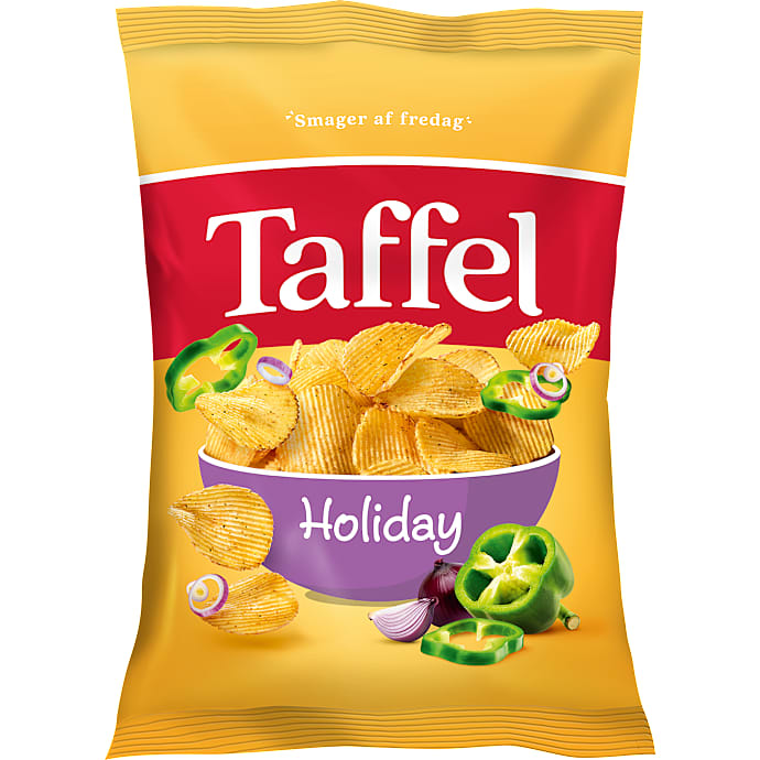 Chips m. holidaykrydderi