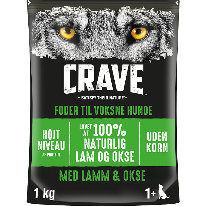 Tørfoder m. lam og okse