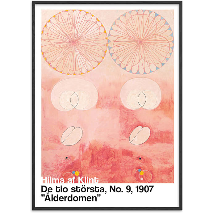 Citatplakat Ålderdomen H. af Klint 30x40 cm