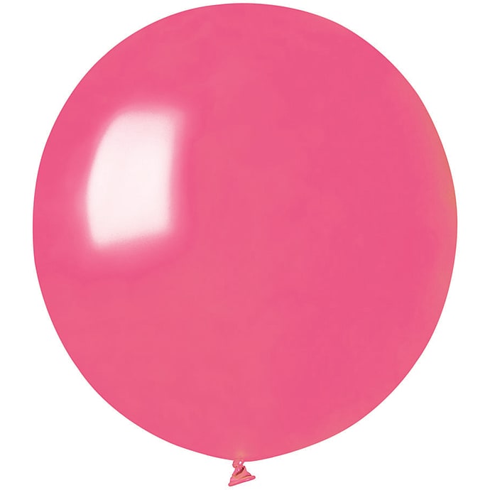 Latexballoner 48 cm Metallic Fuchsia