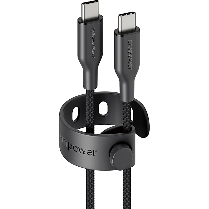 PanzerGlass Racing kabel 2 meter - Space Black