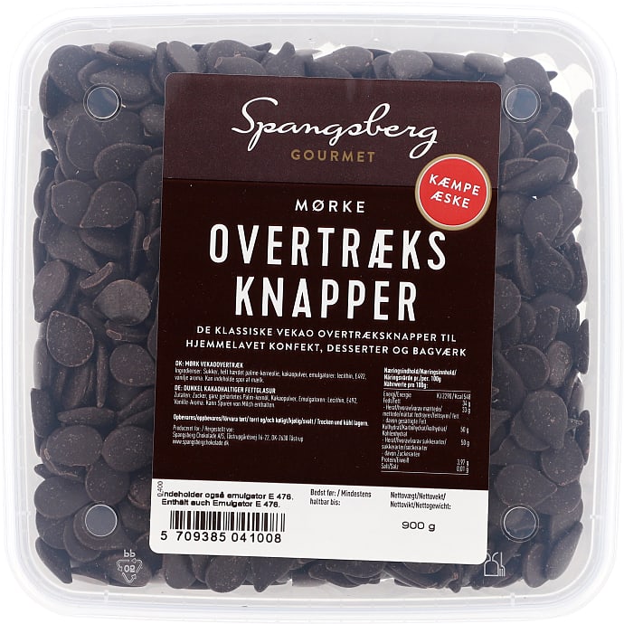 Mørke overtræksknapper