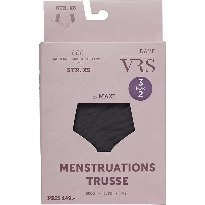 VRS Woman Menstruationstrusser Str. M