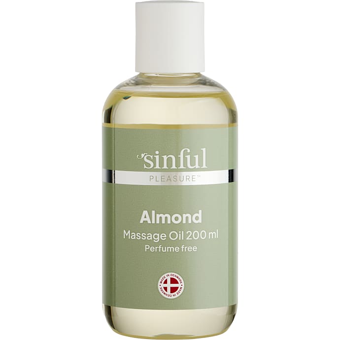Sinful mandel massageolie 200 ml